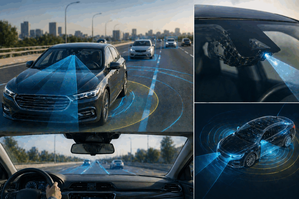 Tech-enhanced driving ADAS in action